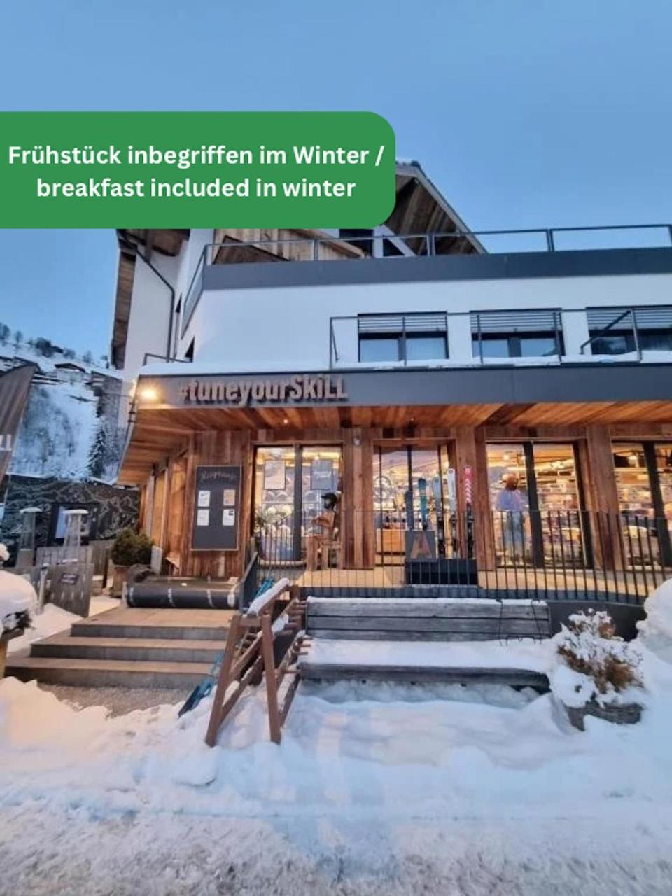 Skill Mountain Lodge - Ski Und Bike Hostel Im Sommer Mit Joker Card Saalbach-Hinterglemm Exterior foto